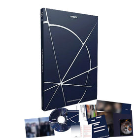 ATEEZ Golden Hour Part.4 Diary Ver photobook with collectible imagery for fans.