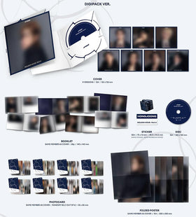 ATEEZ GOLDEN HOUR Part.4 MINGI disc image highlighting the CD and collectible packaging.