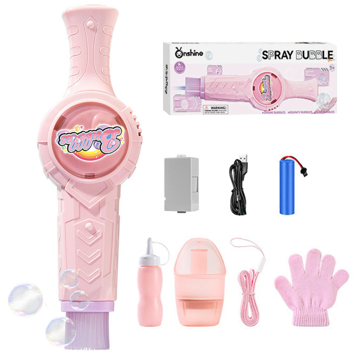 ATG fog bubble machine complete kit ready for instant party fun