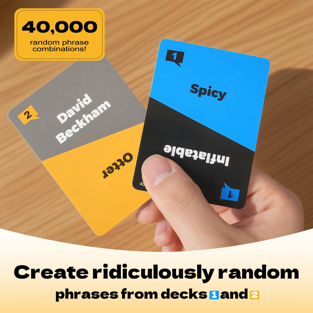 ATG You SAY I Speculation card deck unlocks outrageous combos for bold evenings.