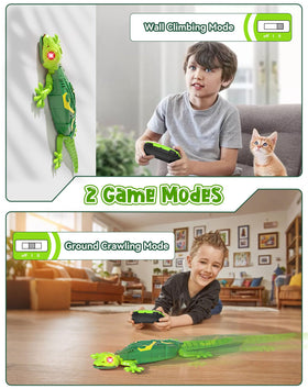ATHLERIA remote-control Gecko with long-range control for dynamic play.