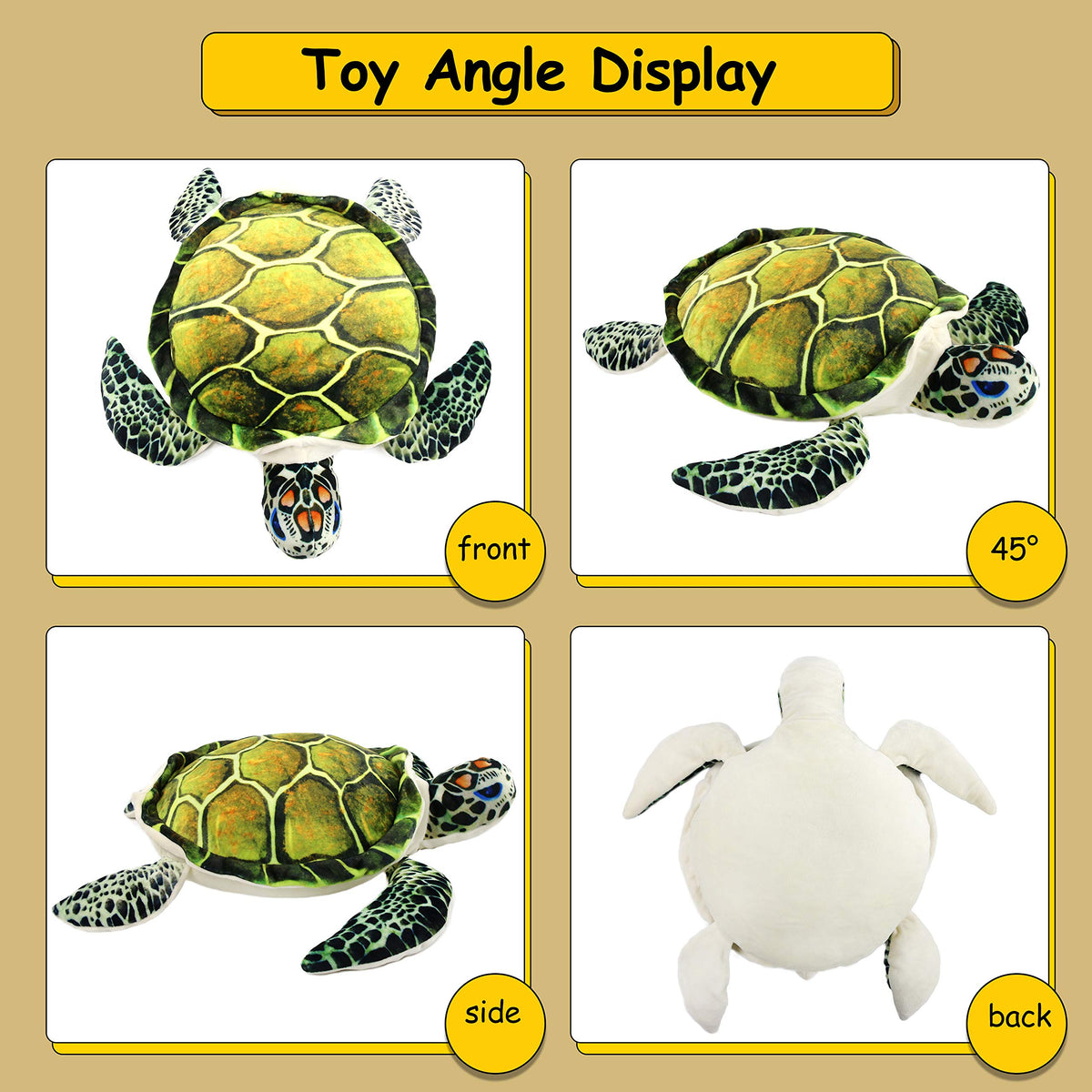Athoinsu sea turtle plush makes a thoughtful gift-ready packaging option