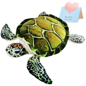 Athoinsu sea turtle plush, 18 inches, a cuddly companion for kids and adults