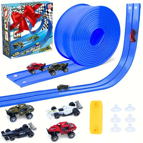 Bright blue Atiger Flex Tracks ideal gift for 3+ kids