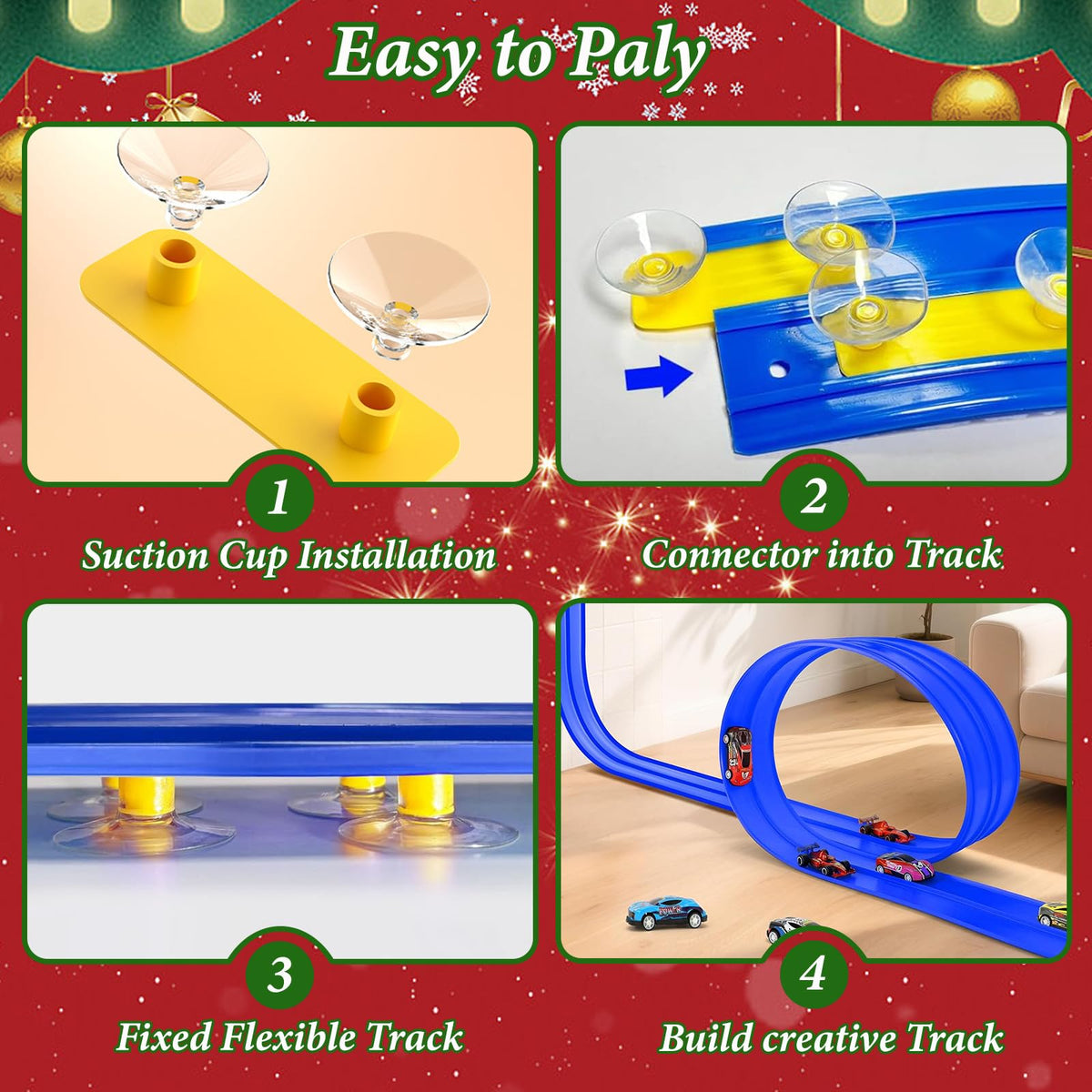 Compatible with Hot Wheels and diecast 1/64 cars for mixed races