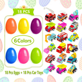 Atiger variegated eggs help kids spot colors easily during Easter egg hunts.