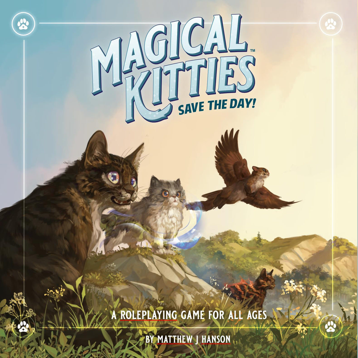 Dice and components from Magical Kitties Save the Day for swift, story-driven play