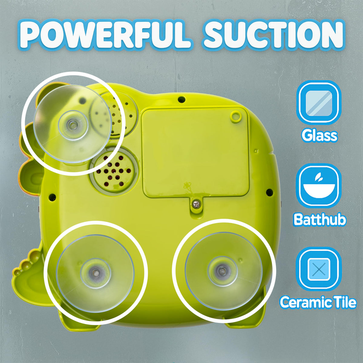 Atlasonix BPA-free plastic ensures safe bath play.