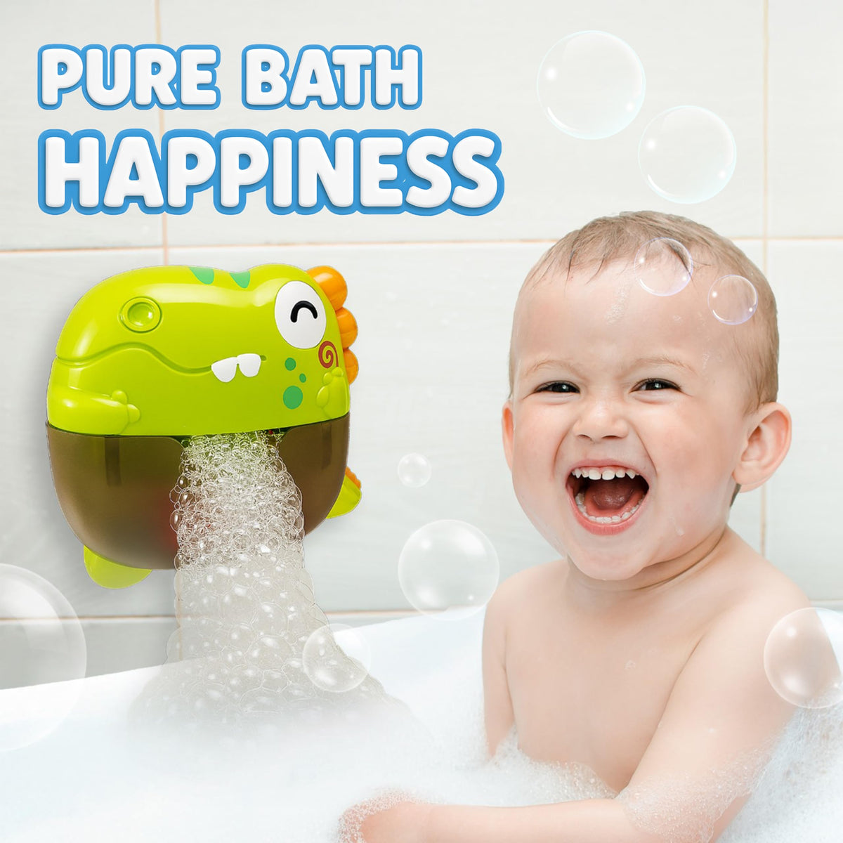 Easy setup on the tub wall with the Atlasonix bubble maker.