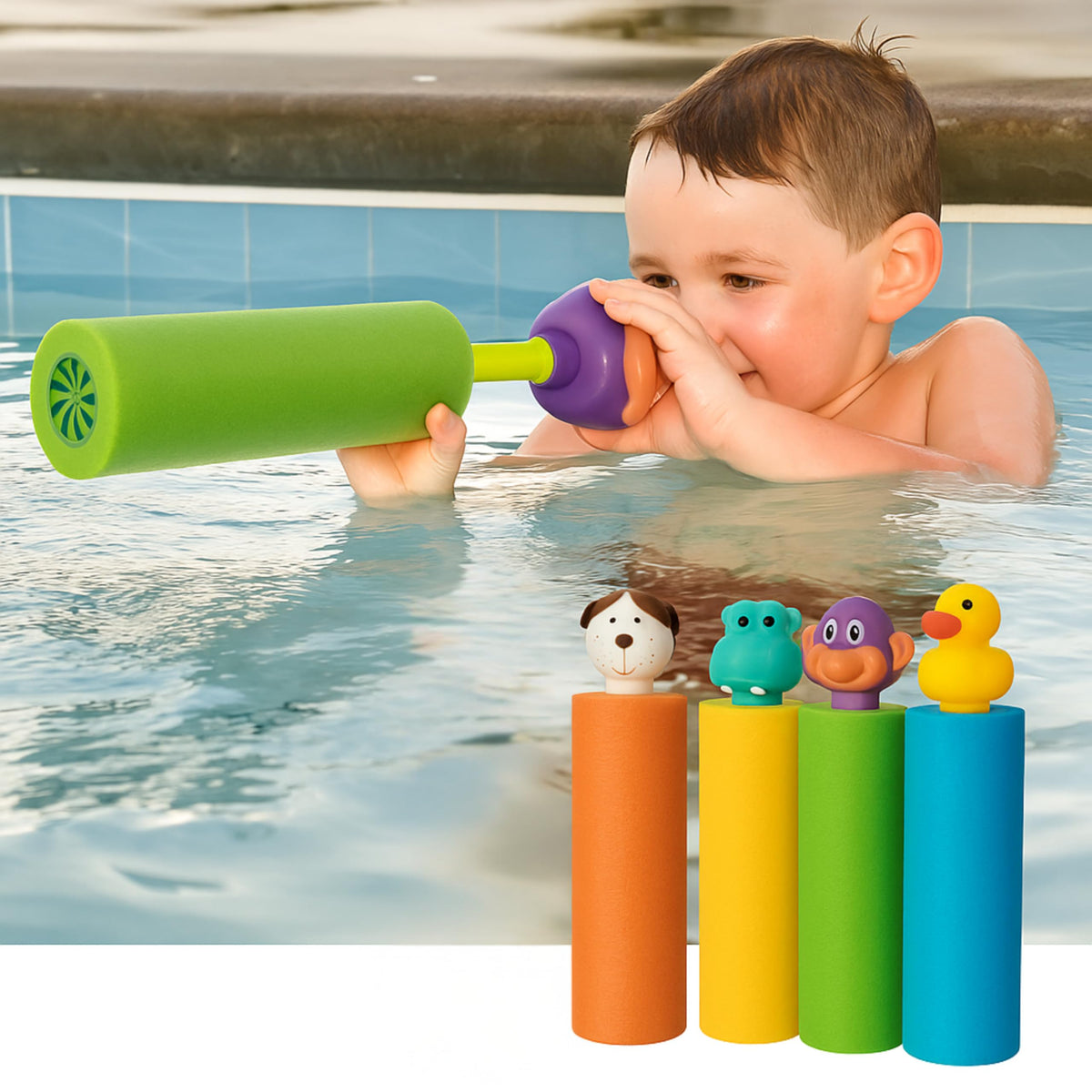 Atlasonix water guns built with durable materials for ongoing splash battles