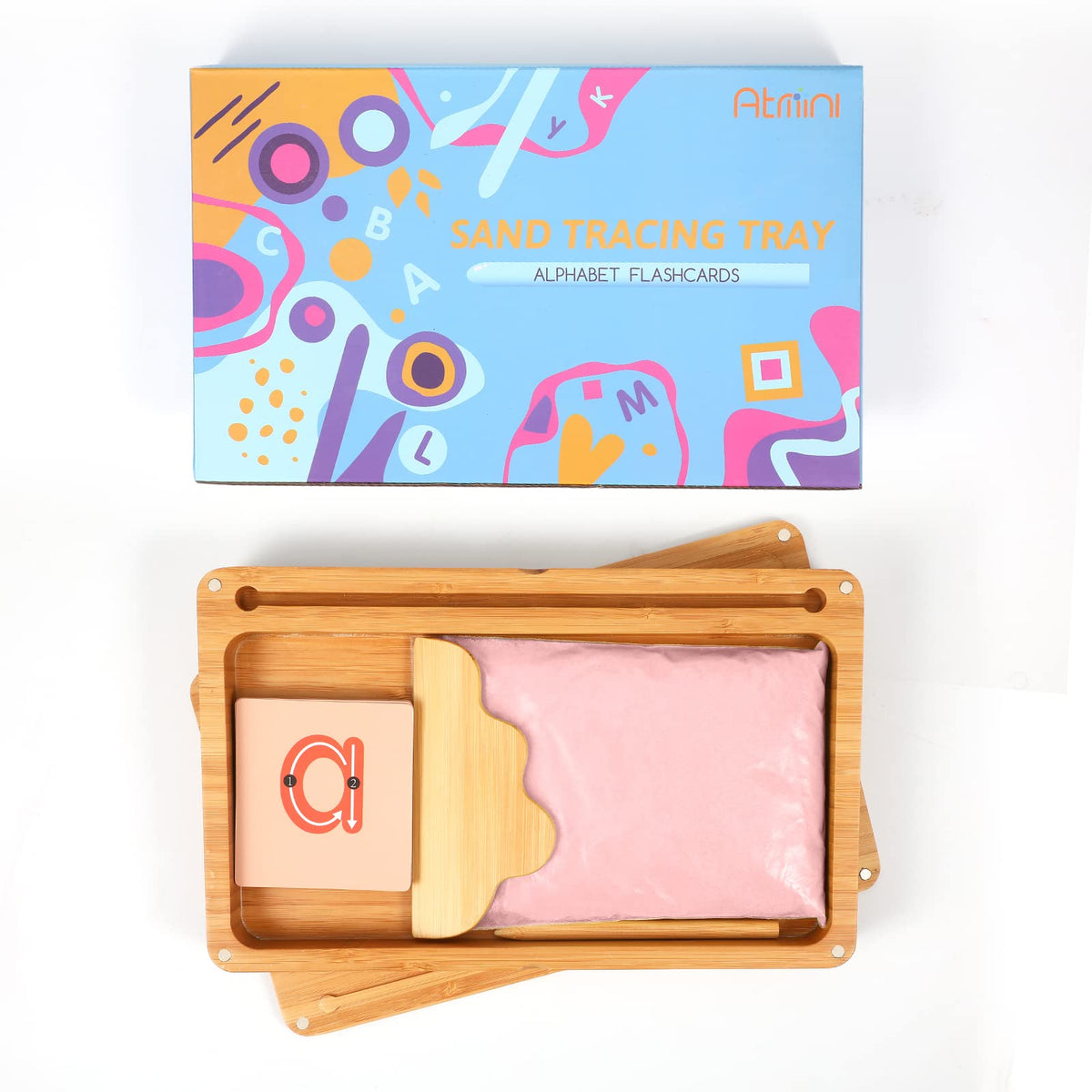 AtMini letter cards upper and lower case for starting literacy.