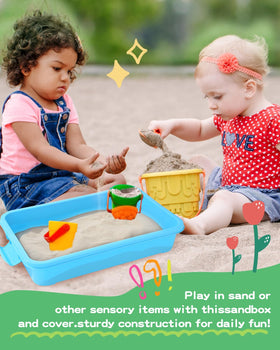 AtMini sensory bin sand tray in pink inviting creative play