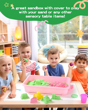 AtMini sensory bin creates a calm play area in classroom or home