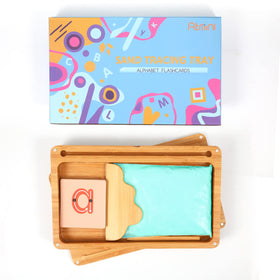 AtMini sensory sand play kit encourages fine motor skills and creativity.