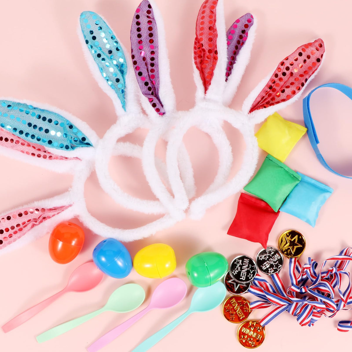Atonofun bunny ears headbands add cute flair to Easter celebrations