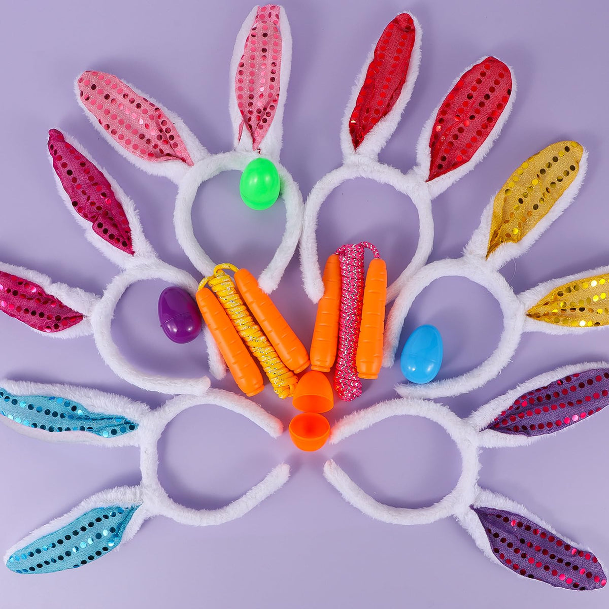 Atonofun bunny ears headbands for playful Easter photos