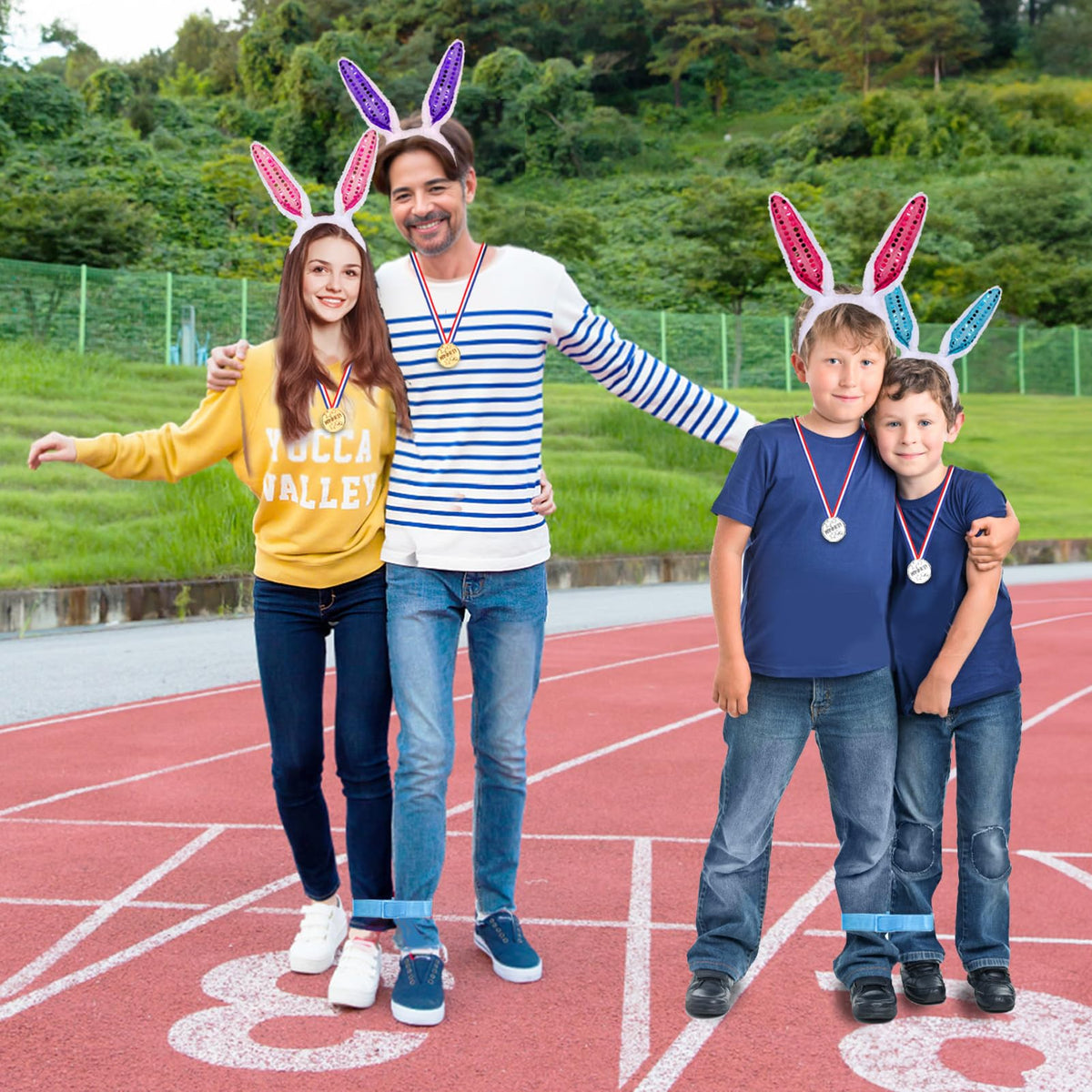 Atonofun Easter toss banner with bean bags brightens outdoor events