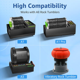 Atorock 60 grit coarse silicon carbide for faster material reduction.