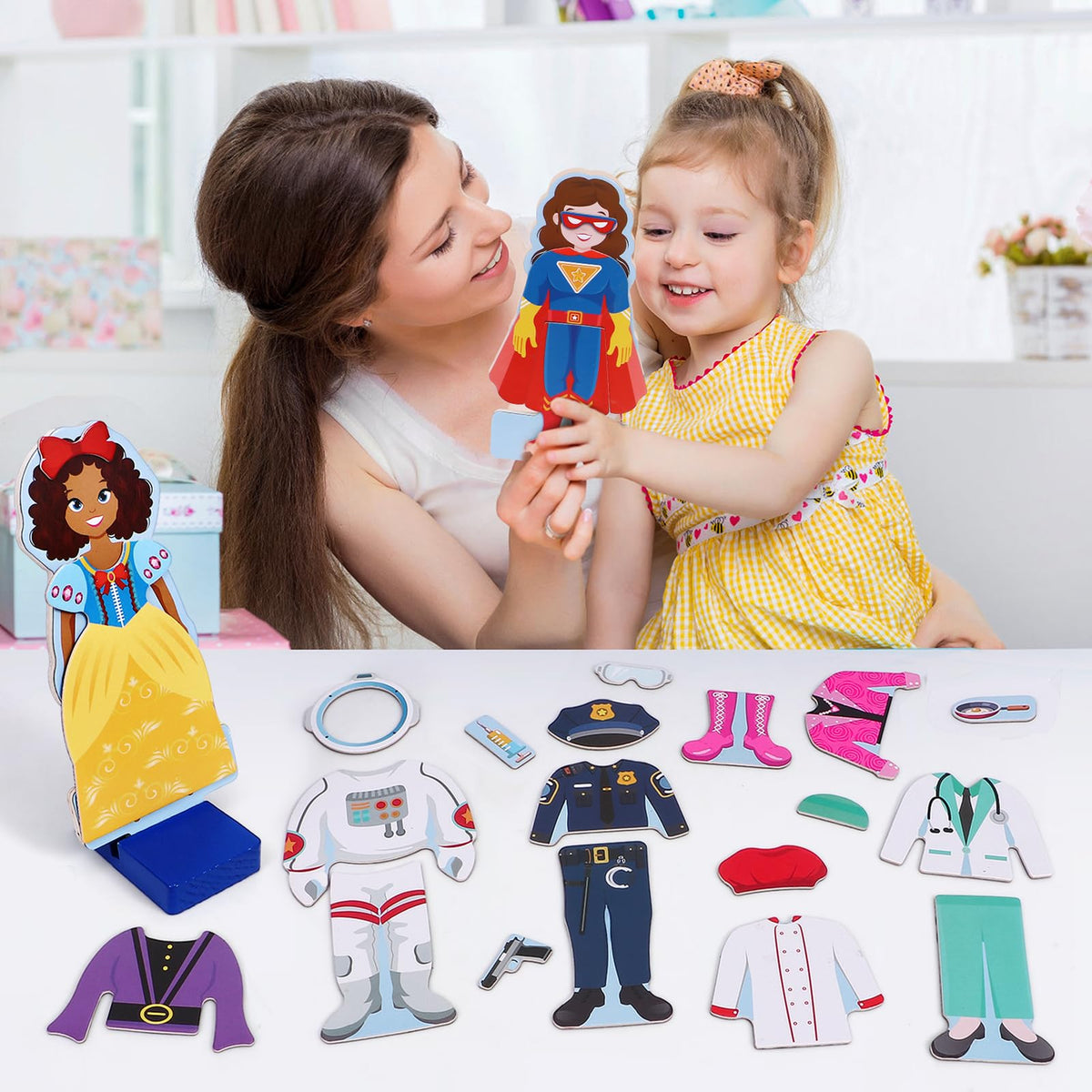 Atoylink educational toy helps develop cognitive skills and problem-solving during pretend play