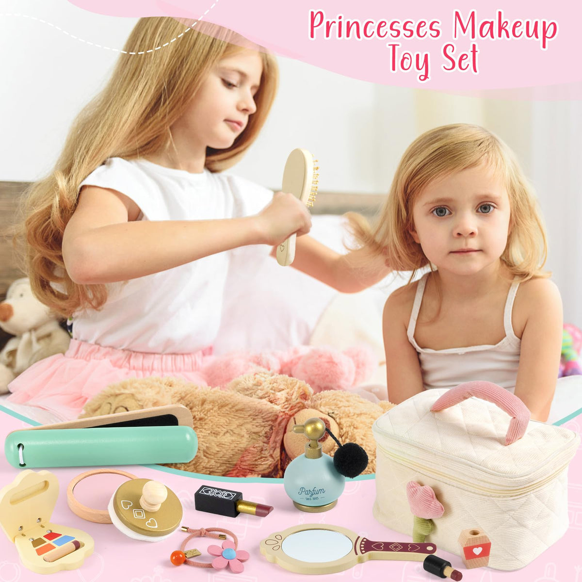 Atoylink mirror and accessories to share during imaginative play.