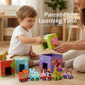 Atoylink Montessori-inspired learning toy supports multi-child play.