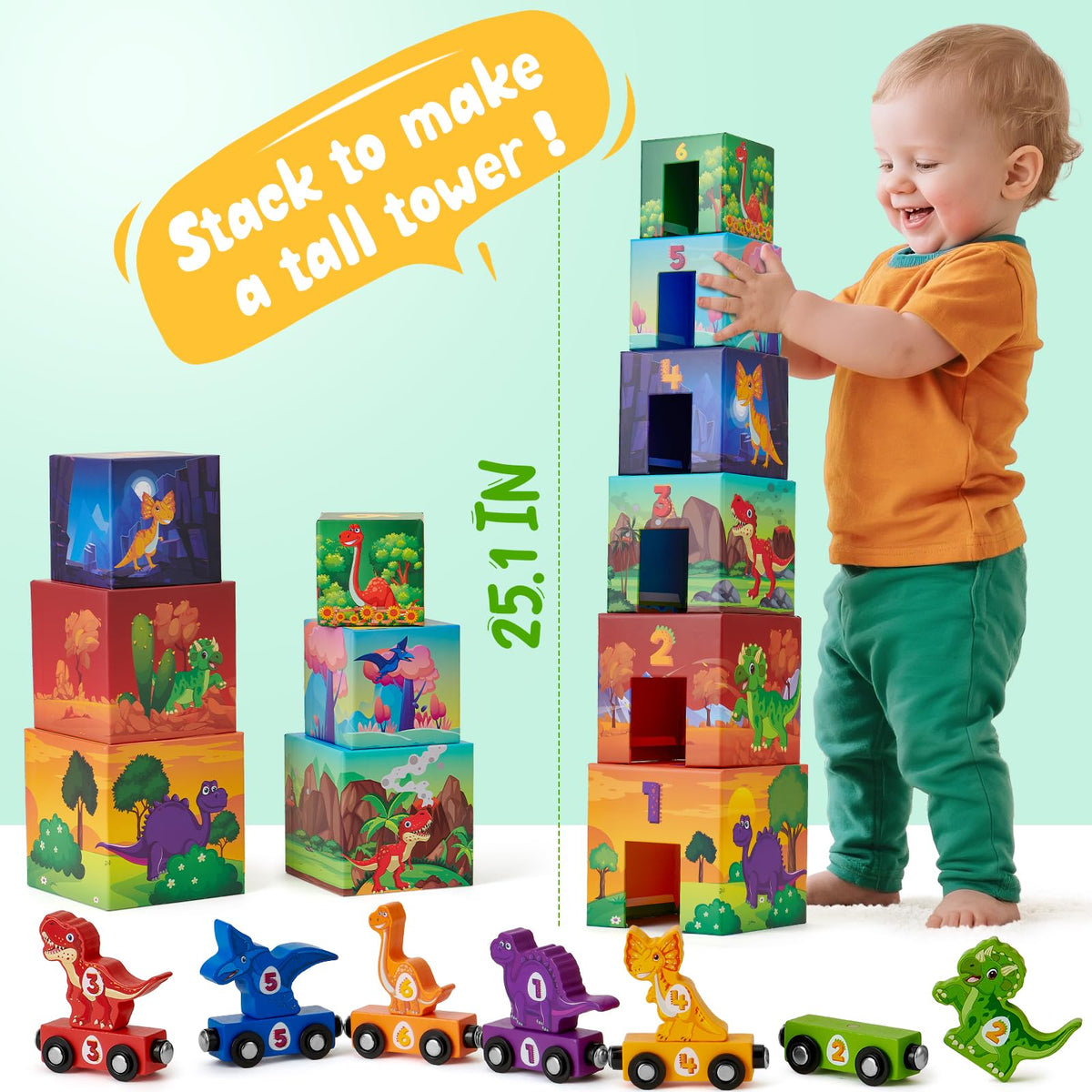 Atoylink Montessori-inspired toy supports independent play and hands-on exploration