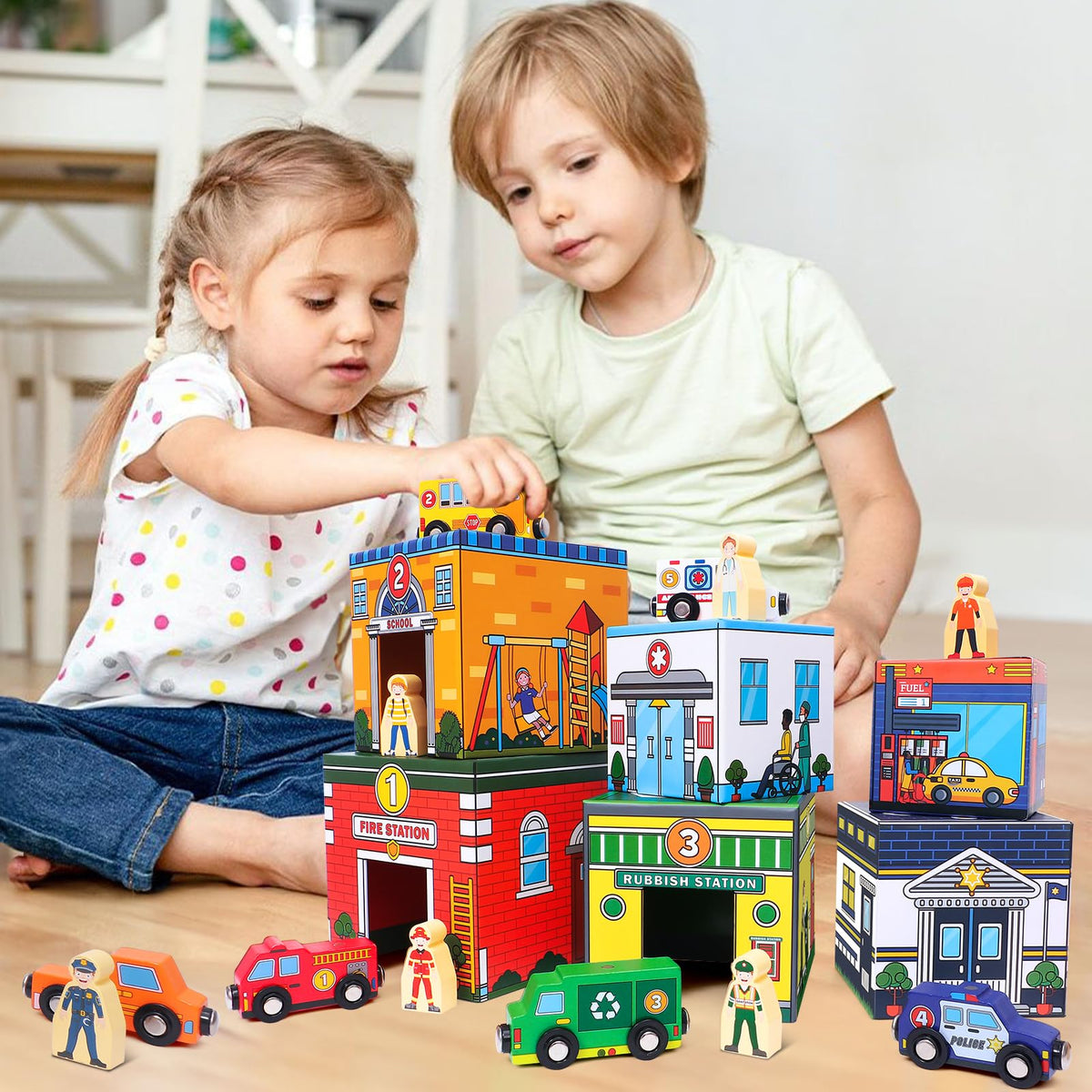 Atoylink safe, durable wooden magnets designed for toddler exploration and long-lasting use.