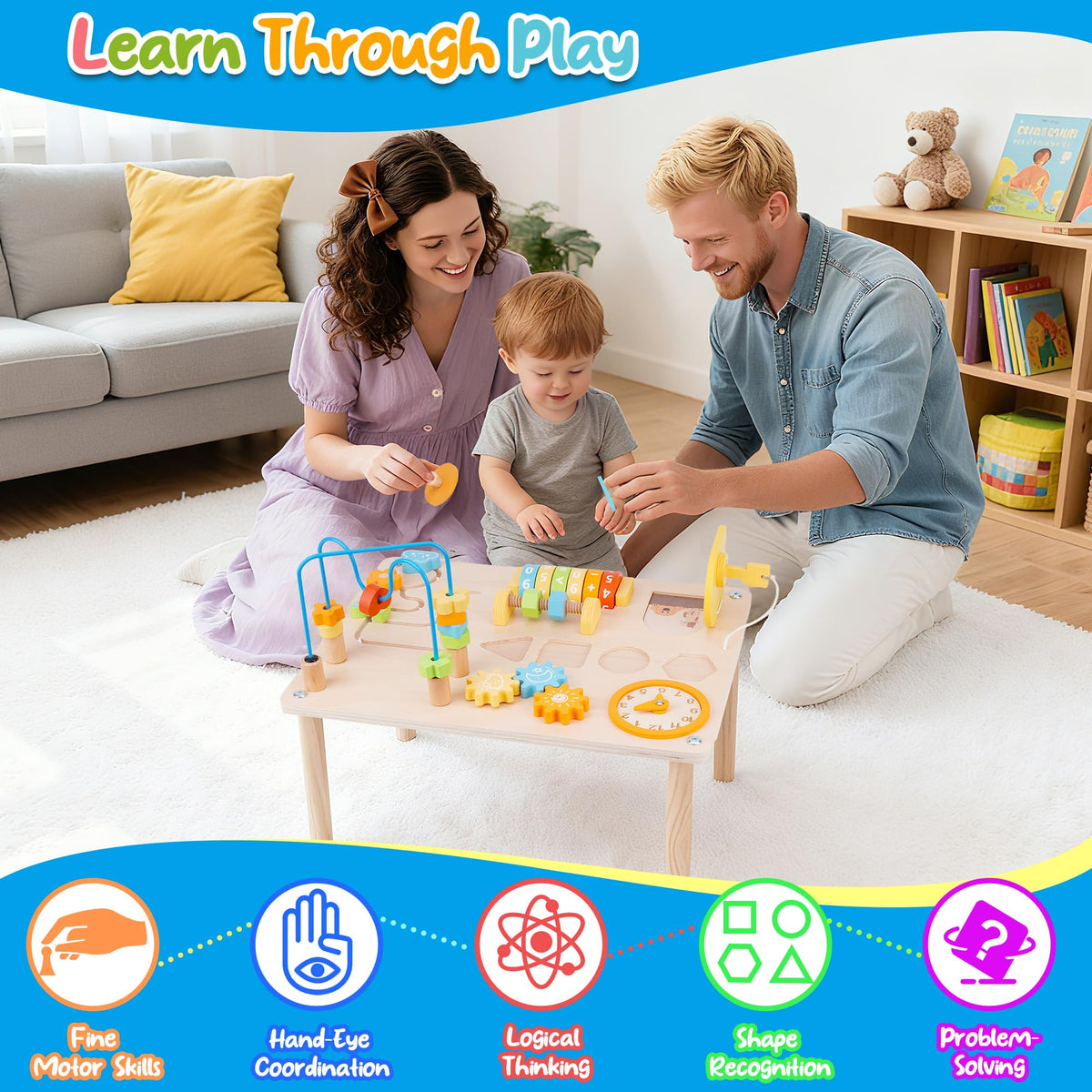 ATOYUS rolling arithmetic activity table invites simple counting.
