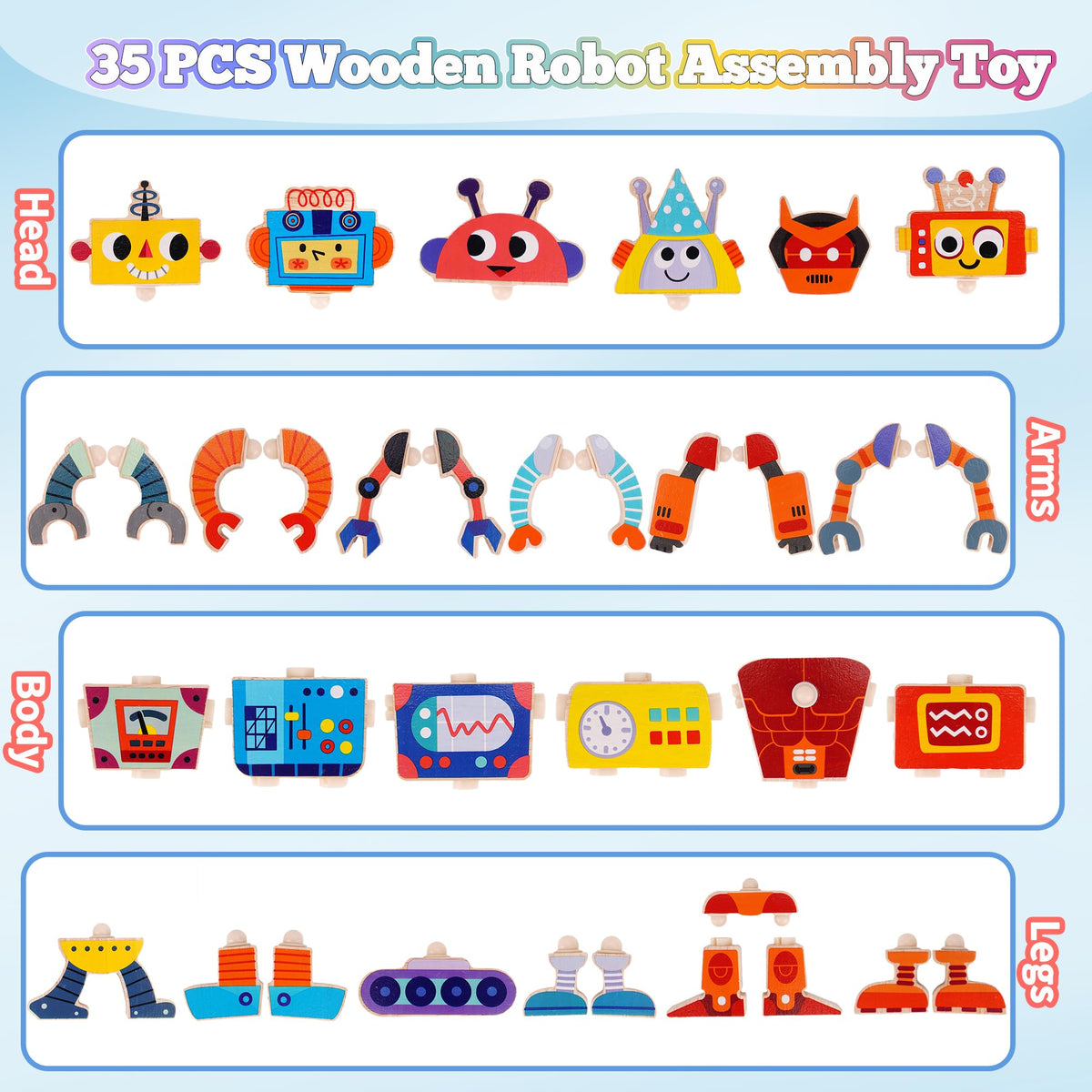 ATOYUS STEM toy promotes fine motor skills and problem-solving