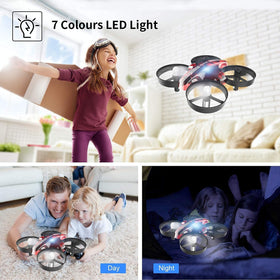 ATOYX mini drone 4-blade propellers improve stability and quiet operation