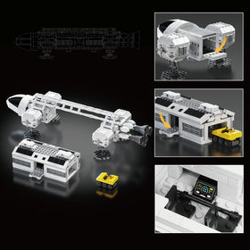 ATRtoyMF Eagle Transporter display setup showcasing simple assembly and exhibit-ready model