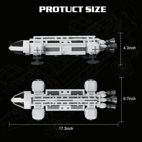 ATRtoyMF Eagle Transporter landing legs extended for dynamic pose and stability