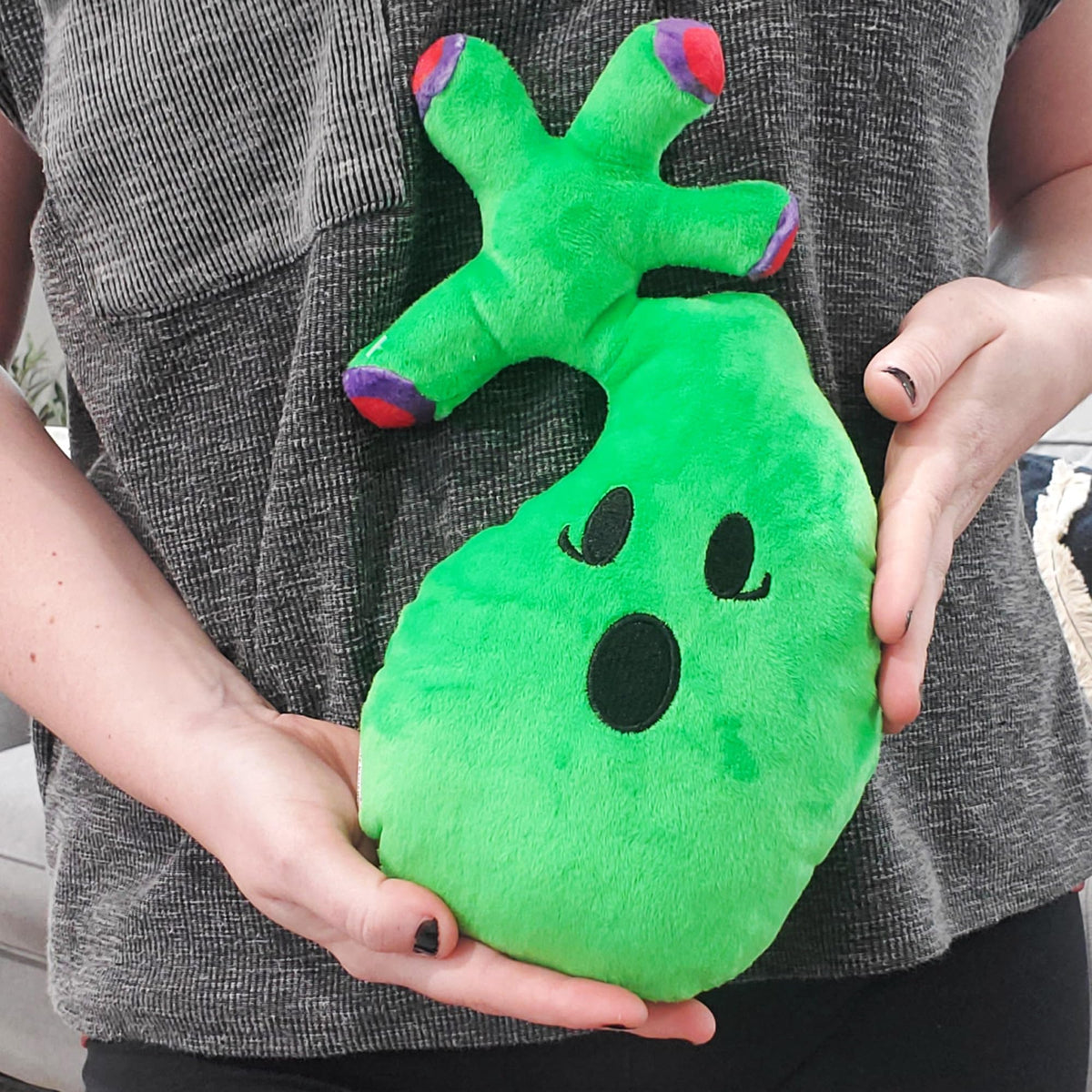 Attatoy Gallbladder Plush side view for educational play.