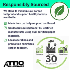 Attic Millionaire USA-made production emphasizes responsible sourcing