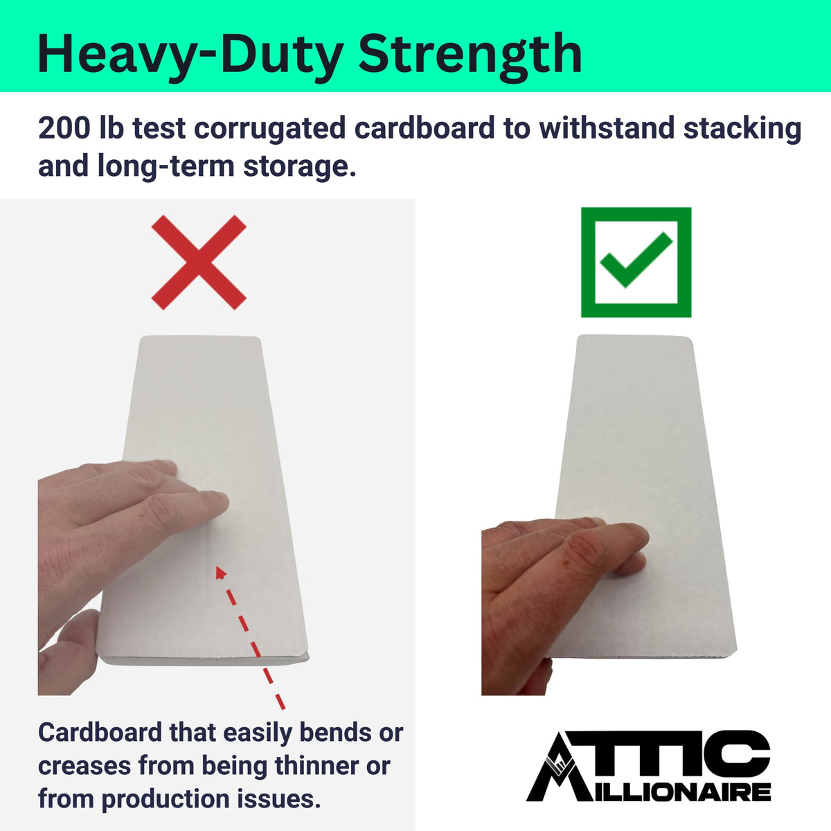 Attic Millionaire open lid provides easy access to cards and sleeves