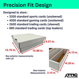 Attic Millionaire with cards demonstrates capacity for 3200-card sets