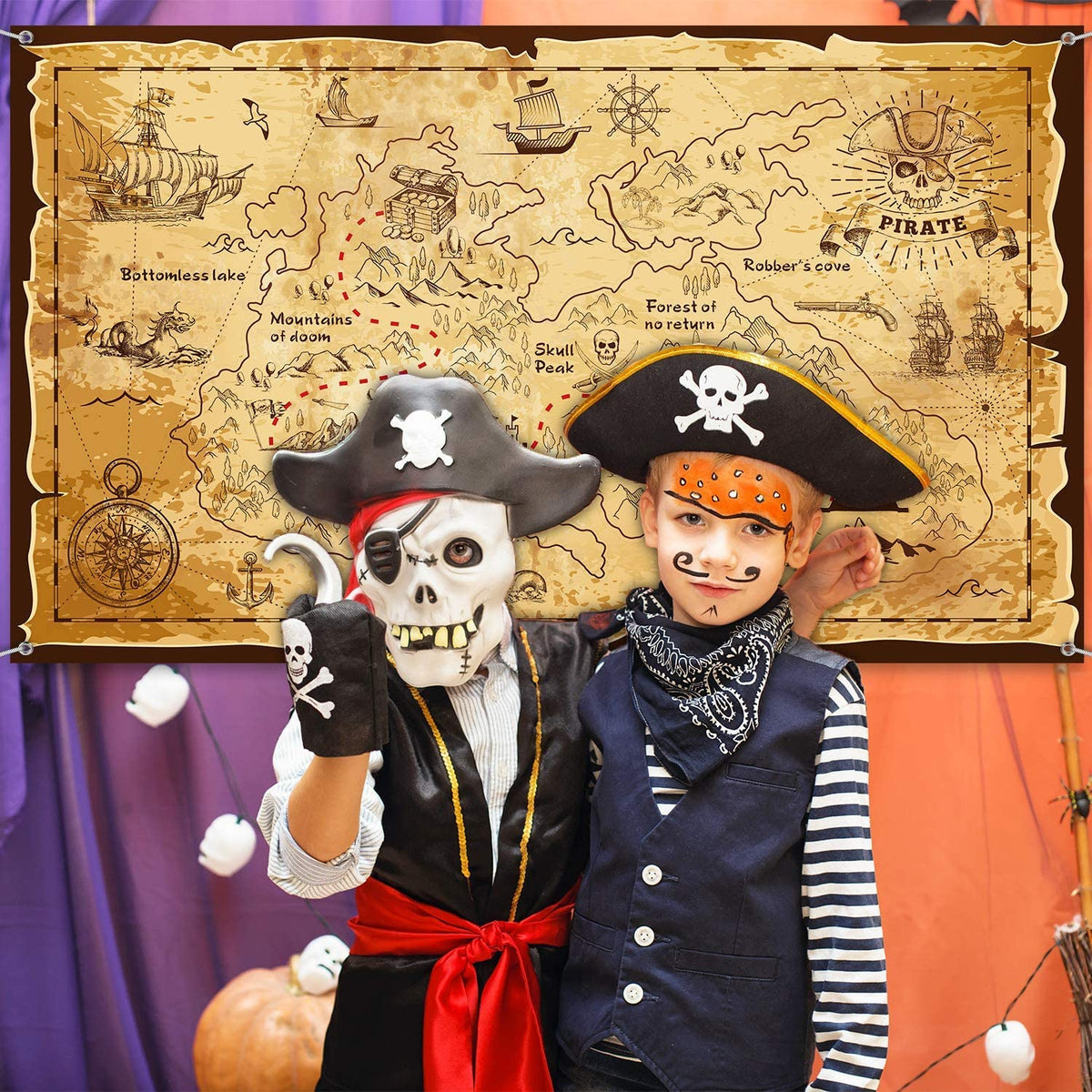 Aubric pirate accessory packaging displaying the full set