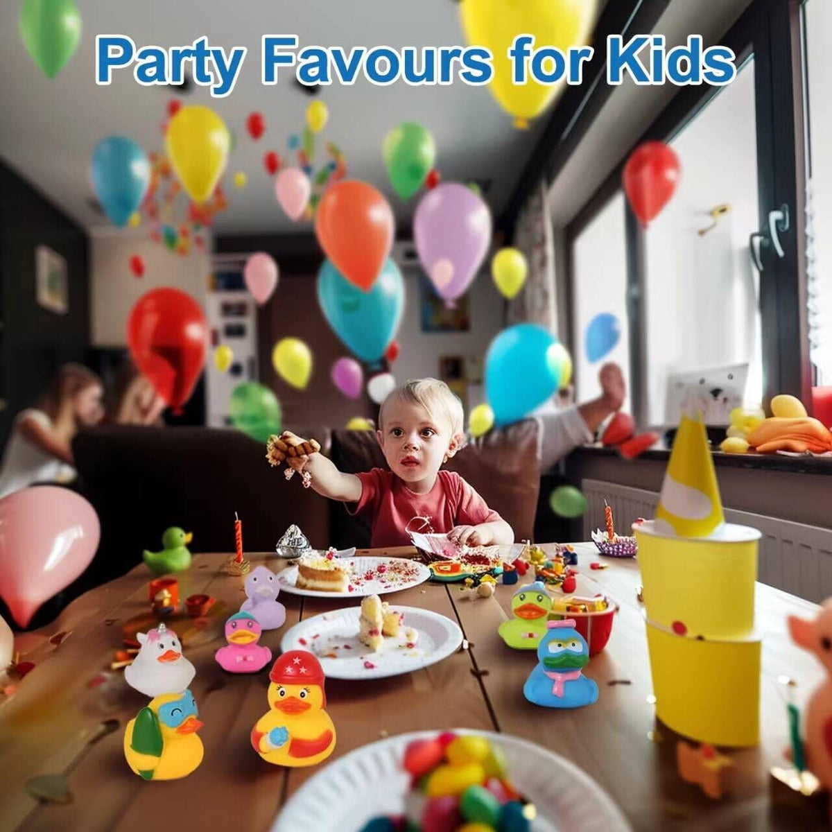 Audaisyly squeezable ducks provide hands-on playtime and sensory fun.