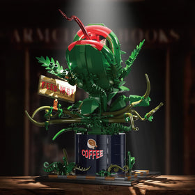 Audaxly AudreyII Piranha Plant building kit for display and collection.