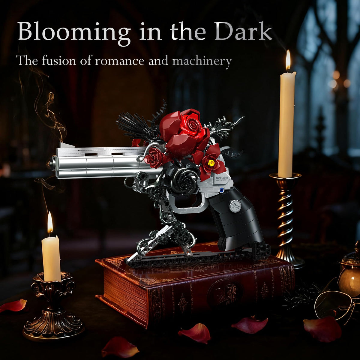 Audaxly Gothic Rose Revolver trigger: tactile drama for collectors and display shelves