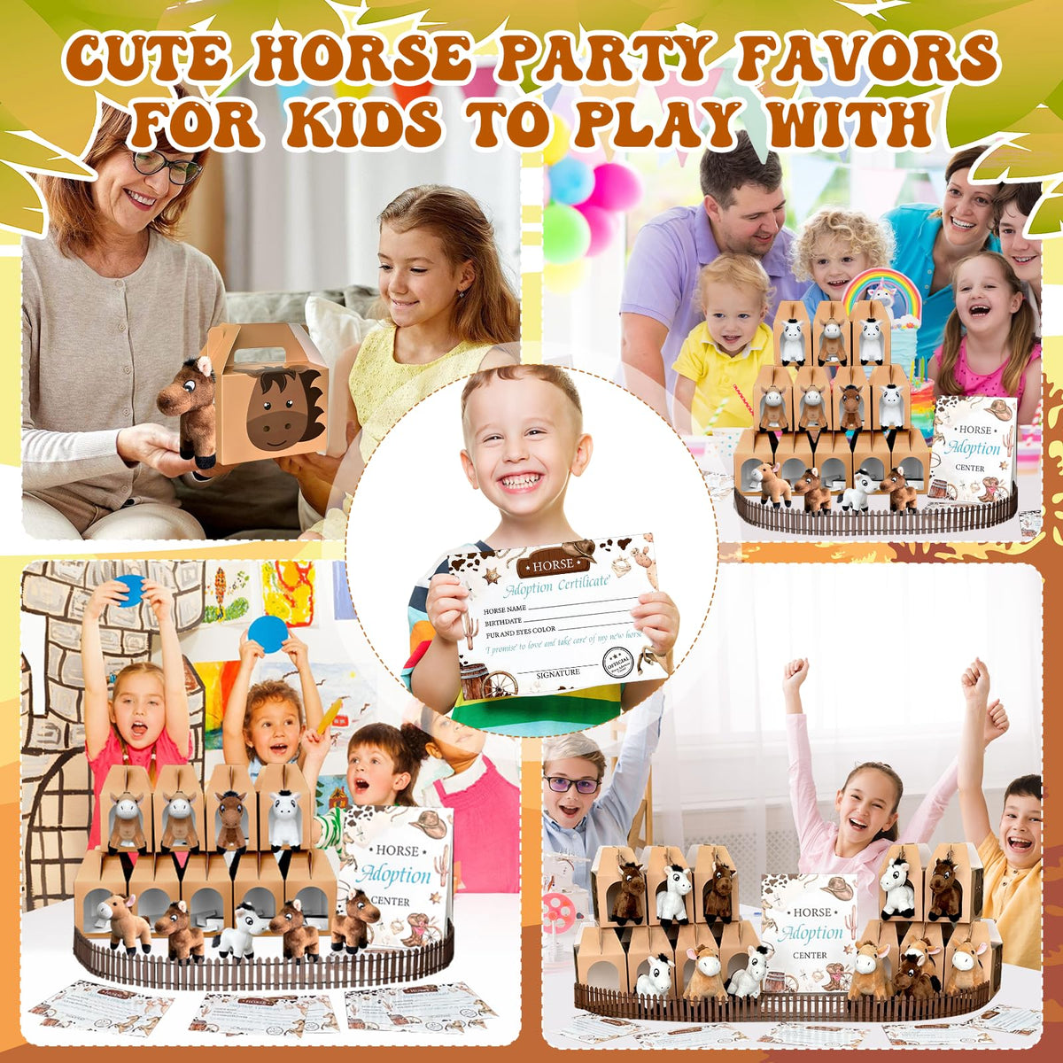 Augacage fence for adopt a pony creates a cozy display scene