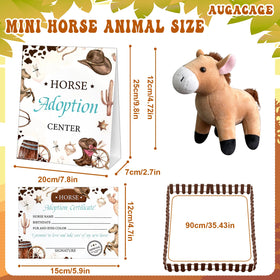 Augacage horse stuffed animal 4-72-inch for play, display, and gifts