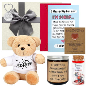 Augacage Im Sorry Bear, a soft, heartfelt apology keepsake.