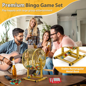 AugFir colorful bingo chips enhance visibility for quick calling.
