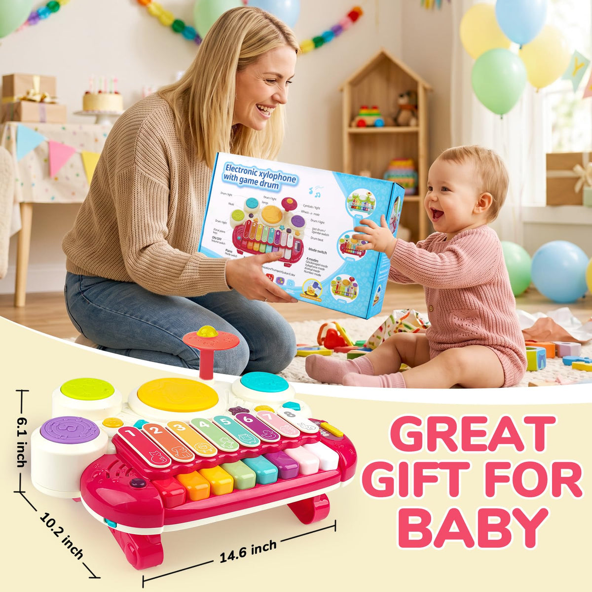 AugToy compact tabletop design image fits small play spaces