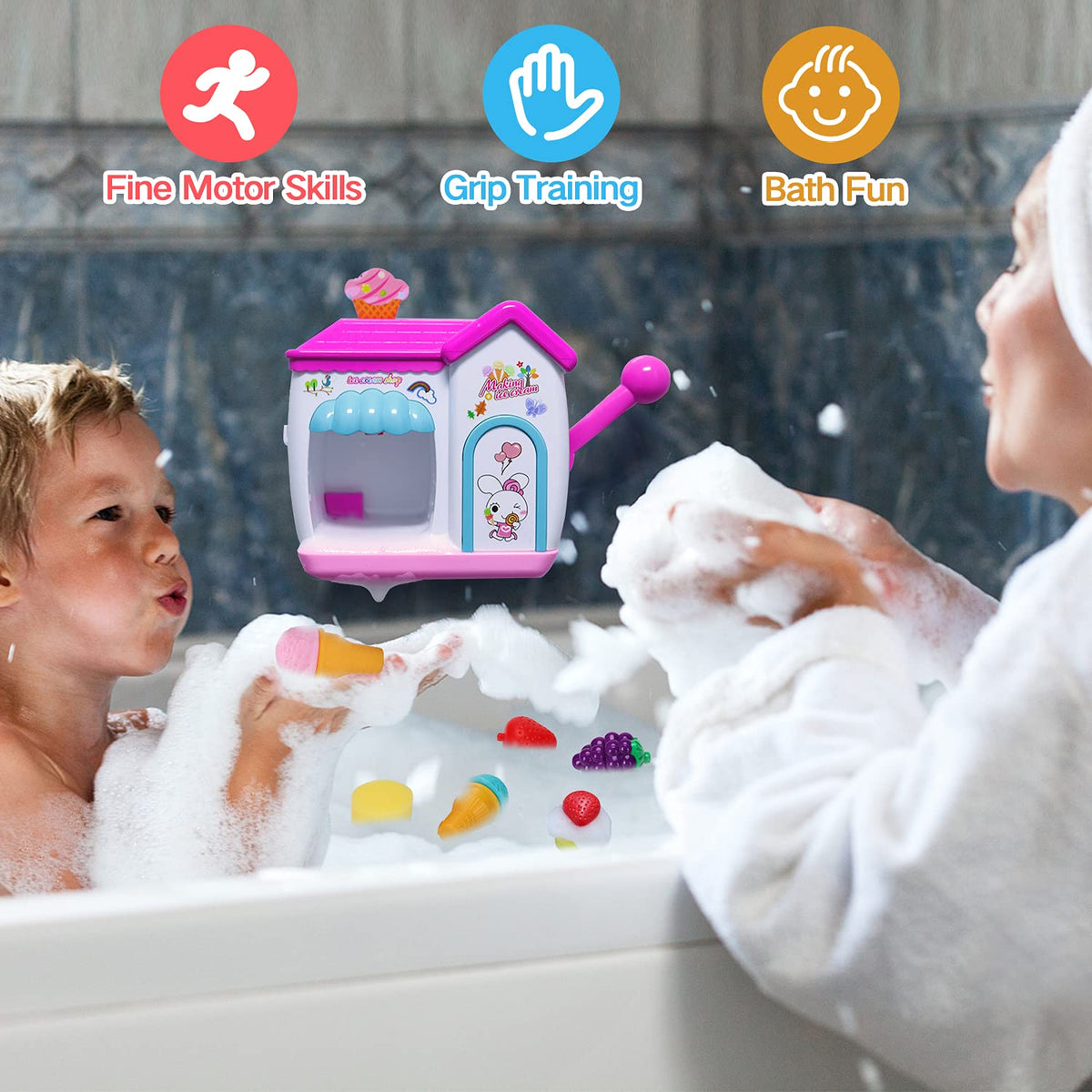 Gift-ready AugToy bath time set for birthdays and holidays