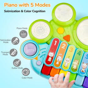 AugToy interactive button panel demonstrating ease of use and volume control.