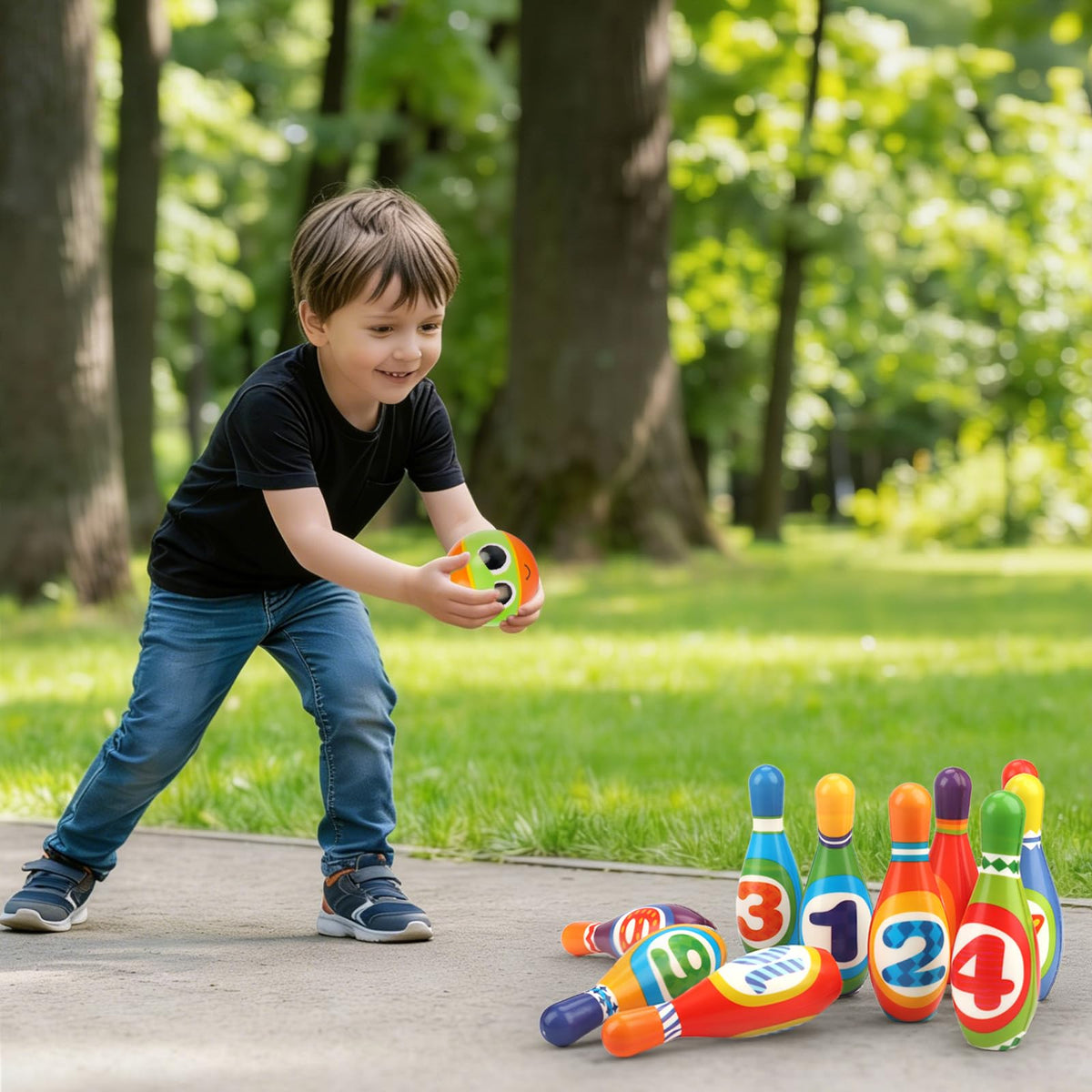 AugToy Indoor-outdoor-play-friendly set for versatile toddler fun at home.
