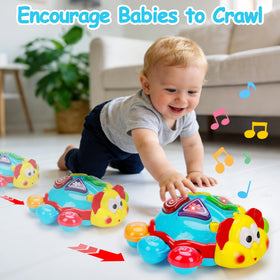 AugToy ladybug buttons trigger sounds for interactive play.