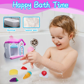 AugToy suction cups attach firmly to tub walls for quick setup